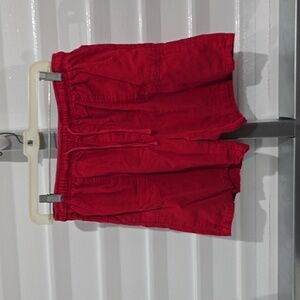 Basic Editions‎ Red Shorts Size Small